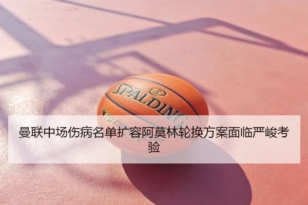 曼联中场伤病名单扩容阿莫林轮换方案面临严峻考验